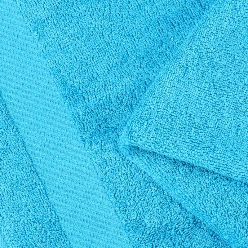Superior Luxury Solid Highly Absorbent Egyptian Cotton 6 Piece Bath, Face, and Hand Towel Set