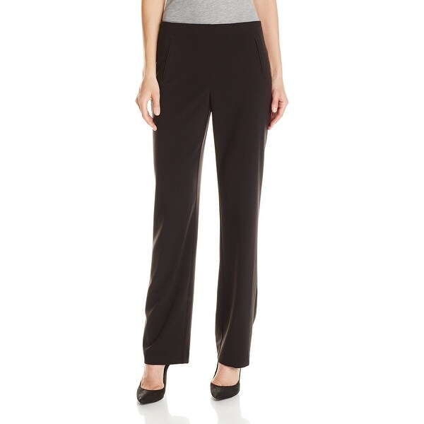 black slimming trousers