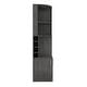 preview thumbnail 38 of 40, TUHOME Syrah Corner Bar Cabinet with 2-Doors and 8 Cubbies - N/A