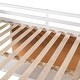 preview thumbnail 4 of 7, Modern Versatility Full size Wooden Loft Bed with Desk and Writing Board, No Box Spring Required, Maximized space