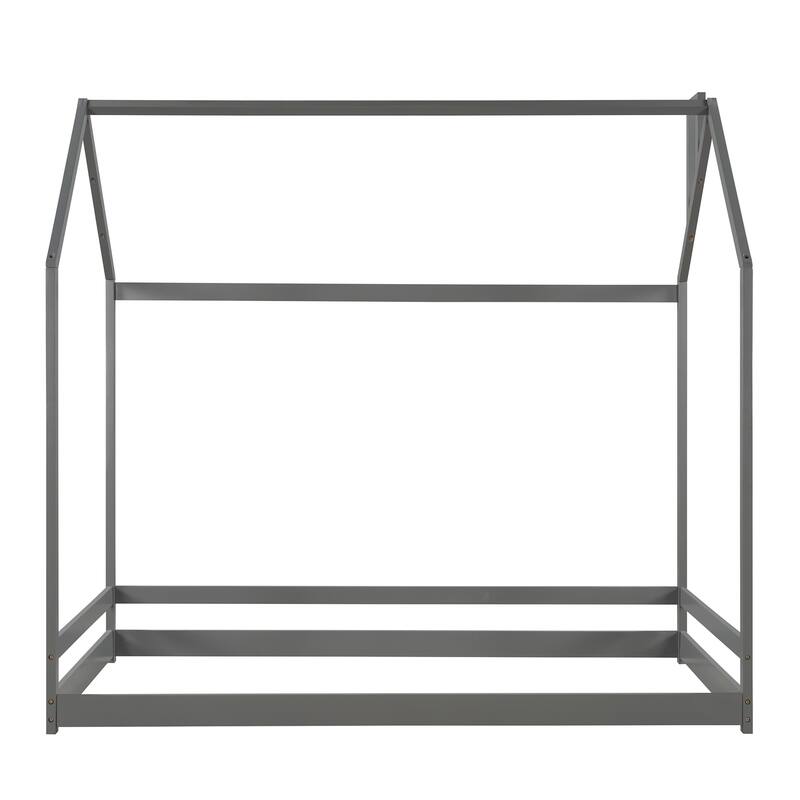 House Bed Frame Wood Bed