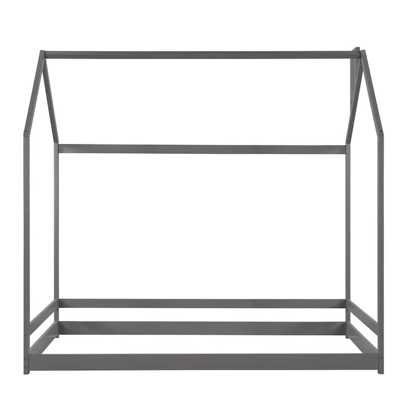 Twin Size House Bed Wood Bed