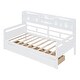 preview thumbnail 17 of 16, Twin size Daybed, Wood Slat Support, with Bedside Shelves and Two Drawers