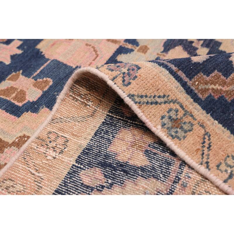 ECARPETGALLERY Hand-knotted Antalya Vintage Brown Wool Rug - 4'6 x 7'4