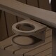 preview thumbnail 24 of 38, Tall Adirondack Chairs Set of 2 with handrails and connecting plates - 28.3"L x 22.6"W x 48.8"H