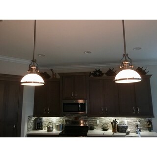 Elk Lighting Chadwick Single Light Satin Nickel White Gl Elk Lighting Chadwick Single Light Satin Nickel White Gl Pendant