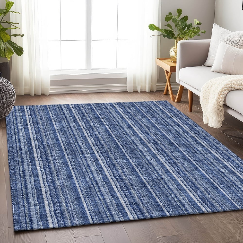 Premium Washable Super Soft Stripe Ombre Mayfield Rug