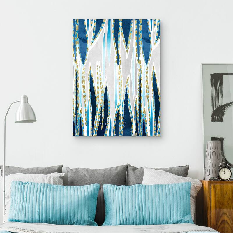 Blue Algae by Nikki Chu Canvas Art Print