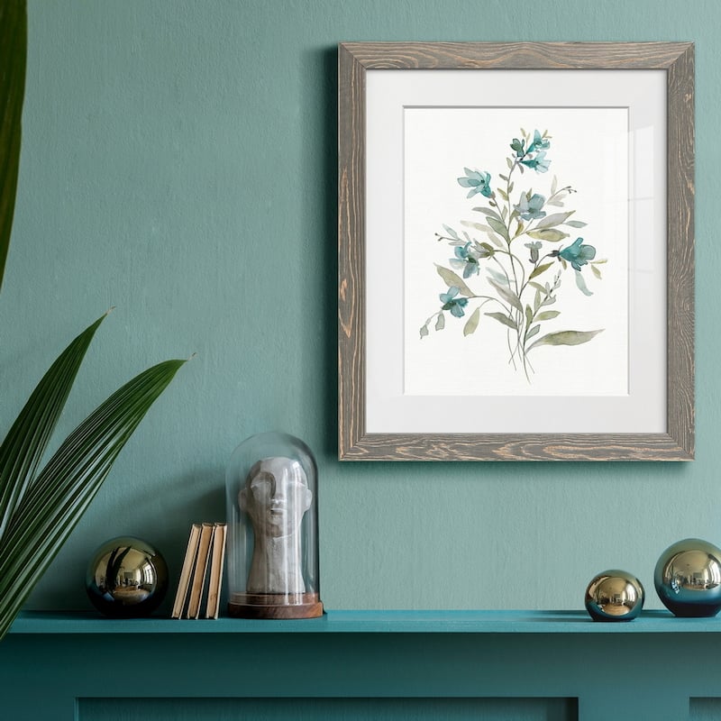 Linen Botanical III-Premium Framed Print - Ready to Hang