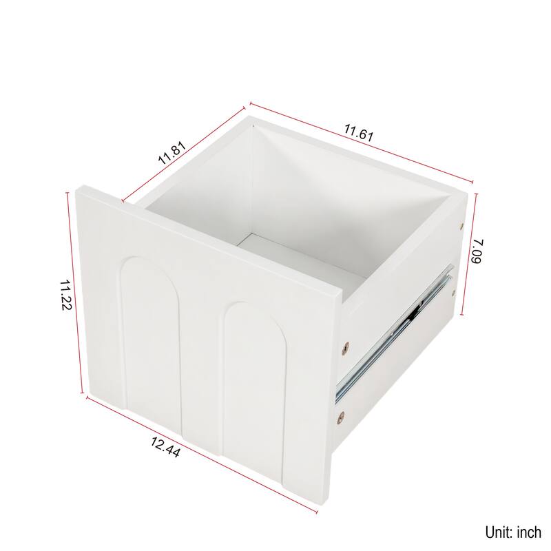GDFStudio - William Modern 70.87" Storage Cabinet with Adjustable Shelves for Living Room or Entryway