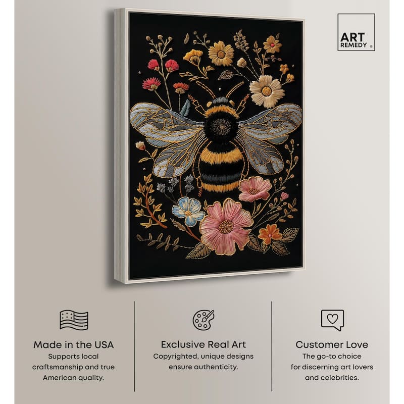 Honeyed Herald I Canvas by Art Remedy