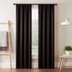 Eclipse Darrell Thermaweave Blackout Window Curtain Panel. - 63 Inches - Black