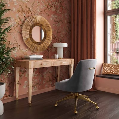 Beatrix Grey Office Swivel Chair