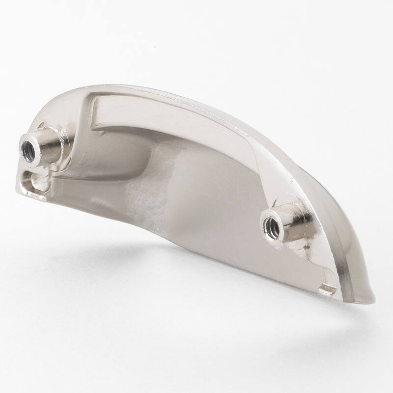 GlideRite 5-Pack 2-1/2 in. Center Satin Nickel Classic Cabinet Bin Pulls - Satin Nickel