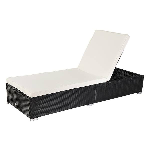 Patio Leisure Rattan Furniture Pool Bed / Chaise (Single Sheet) Bed