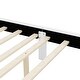 preview thumbnail 12 of 33, Upholstered platform bed with wooden support feet