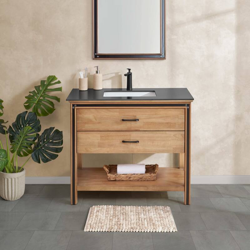 French Connection Space Dye Chunky Chenille Bath Rugs