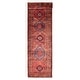 preview thumbnail 1 of 7, ECARPETGALLERY Hand-knotted Andelz Red Wool Rug - 3'7 x 13'0 Red - 3'7 x 13'0