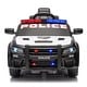 preview thumbnail 26 of 57, Dodge Charger 12V Kids Police Car Ride On with Remote Control, Three Speed Adjustable, LED Lights for Children Aged 37-96 Months