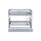 preview thumbnail 12 of 10, Rubber Wood Convertible 2 In 1 Full Over Full Bunk Bed with Twin Size Trundle for Kids and Baby