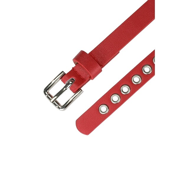 plus size red belt