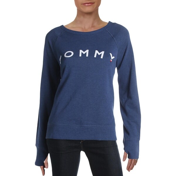 tommy hilfiger long sweatshirt