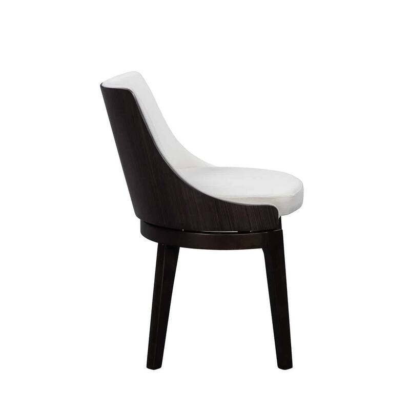 Orleans Swivel Low Back Dining Chairs - Set of 2