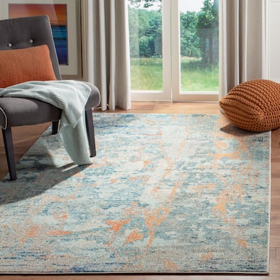 SAFAVIEH, Madison Shirlie Modern Abstract Rug