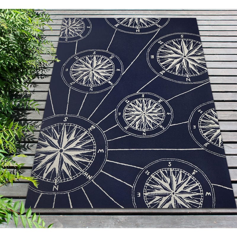 Liora Manne Frontporch Compass Indoor/Outdoor Mat