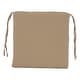 preview thumbnail 35 of 79, 16-inch Square Indoor Twill Chair Cushions (Set of 2 or 4) - 16 x 16