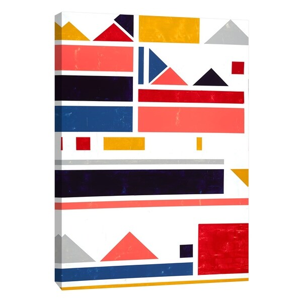 PTM Images 9-108456 PTM Canvas Collection 10" x 8" - "Voyage 3" Giclee Abstract Art Print on Canvas