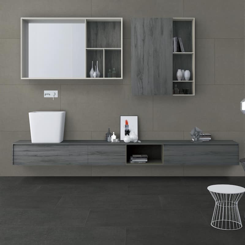 Ackland AKNPTBET24X48M-PL Betonica - 24" x 48" Porcelain Solid Floor