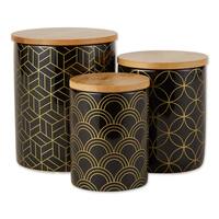 Buy Black Kitchen Canisters Online at Overstock | Our Best ...