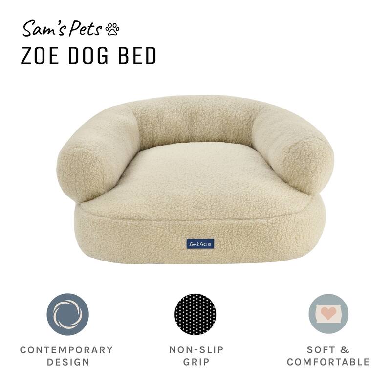 Zoe 26'' Dog Bed in Beige - 26