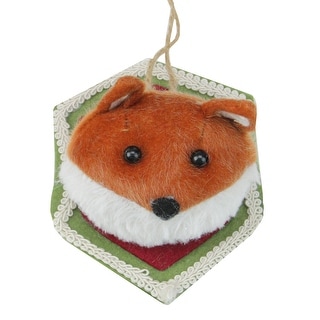 stuffed fox head