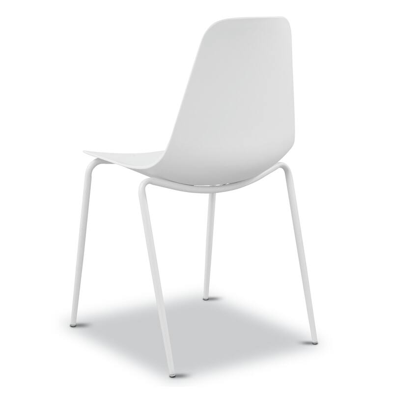 Poly & Bark Isla Stackable Dining Chair (Set of 4)