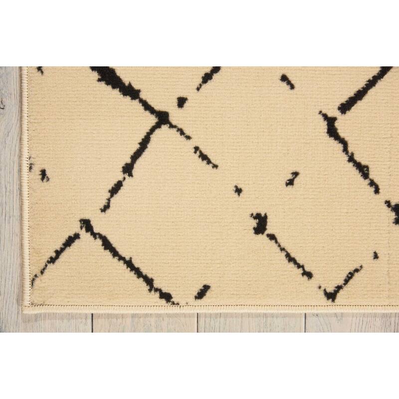 Nourison Grafix Moroccan Patterned Area Rug