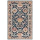 preview thumbnail 11 of 18, SAFAVIEH Handmade Metro Helly French Country Floral Wool Rug 4' x 6' - Navy/Red