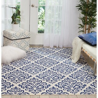 Nourison Grafix Geometric Persian Transitional Area Rug