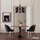 preview thumbnail 8 of 7, Hunter Zola Black 10-Light Chandelier - Dining Room, Bedroom, Living/Great Room, Foyer - Modern, Mid-Century - Designer!