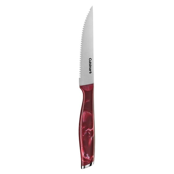 cuisinart knife set red