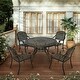 preview thumbnail 8 of 13, Clihome 5 Piece Outdoor Cast Aluminum Patio Dining Set