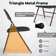 preview thumbnail 6 of 6, Gymax 6PCS Folding Chairs w/ Metal Frame PVC Leather Stackable Chairs