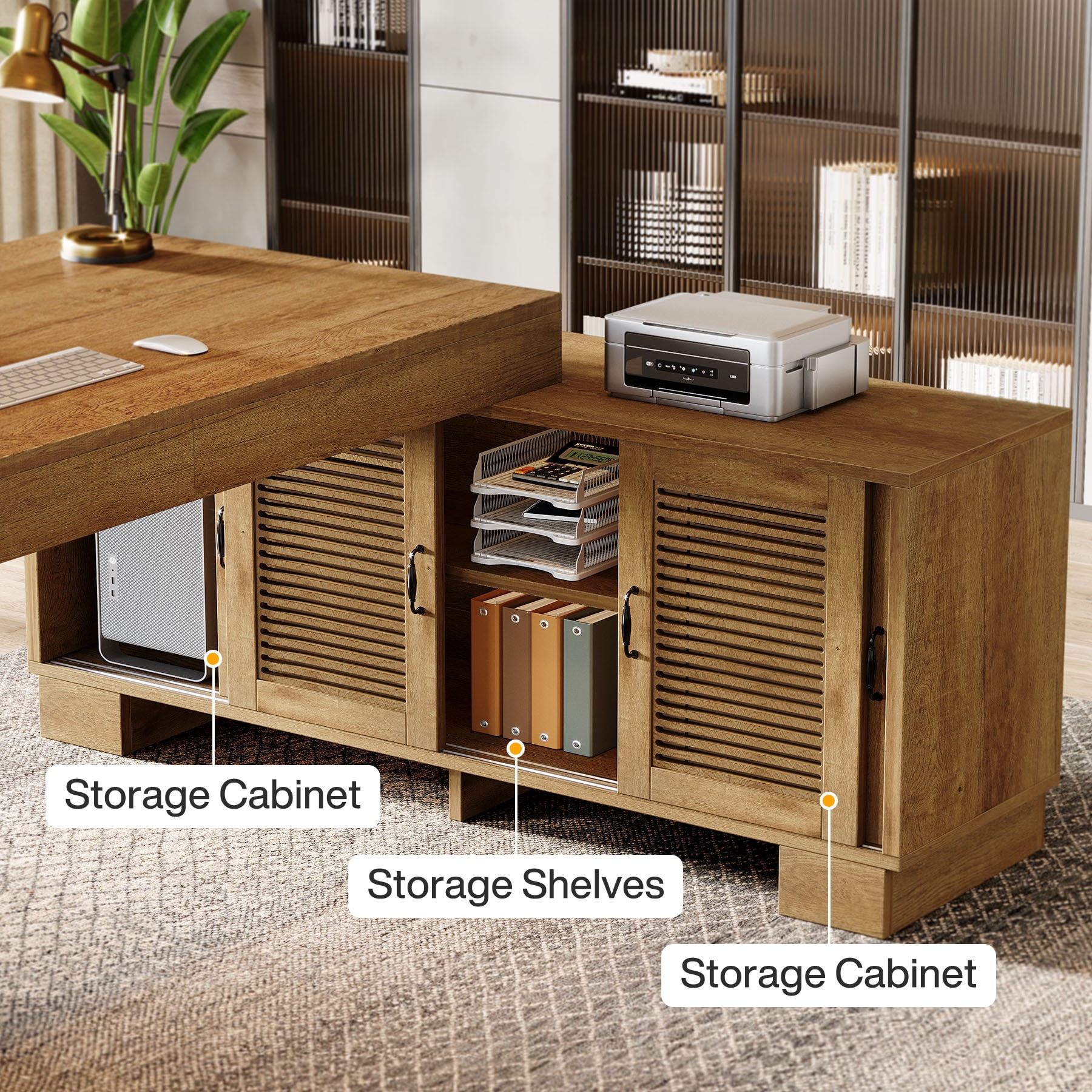 L-Shaped-Executive-Desk-with-