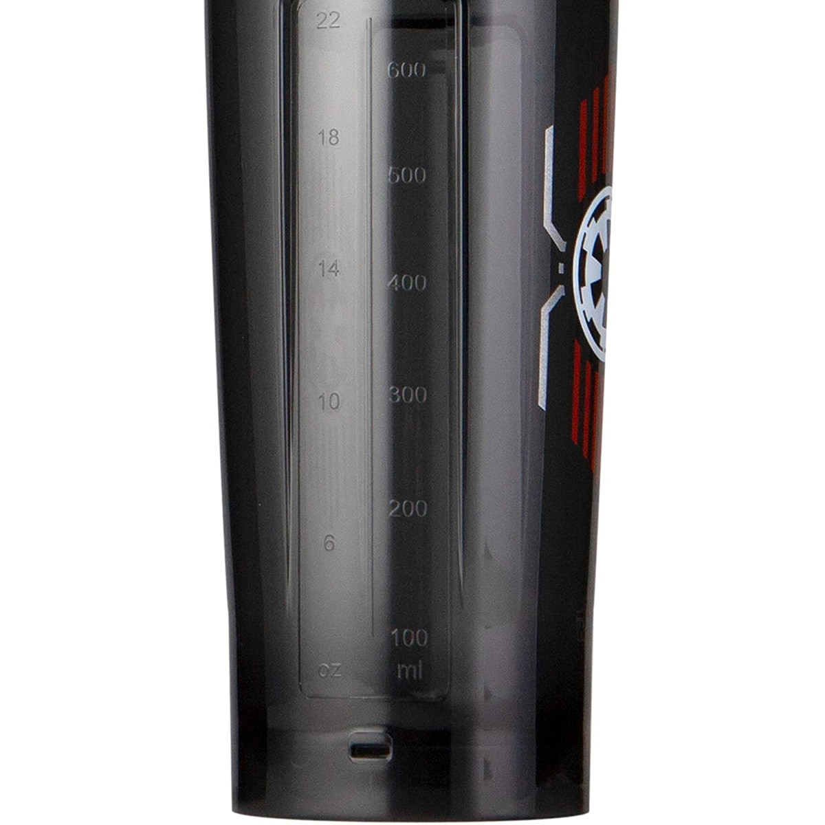 BlenderBottle Pro Series 28 oz Tritan Black Star Wars Logo Shaker Cup with  Wide Mouth and Flip-Top Lid 