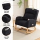 preview thumbnail 54 of 66, HOMYKA 27.3" Wide Rocking Chair for Nursery Room