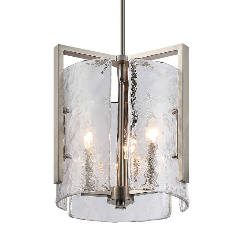 Golden Lighting Aenon 3-light Pendant in Pewter