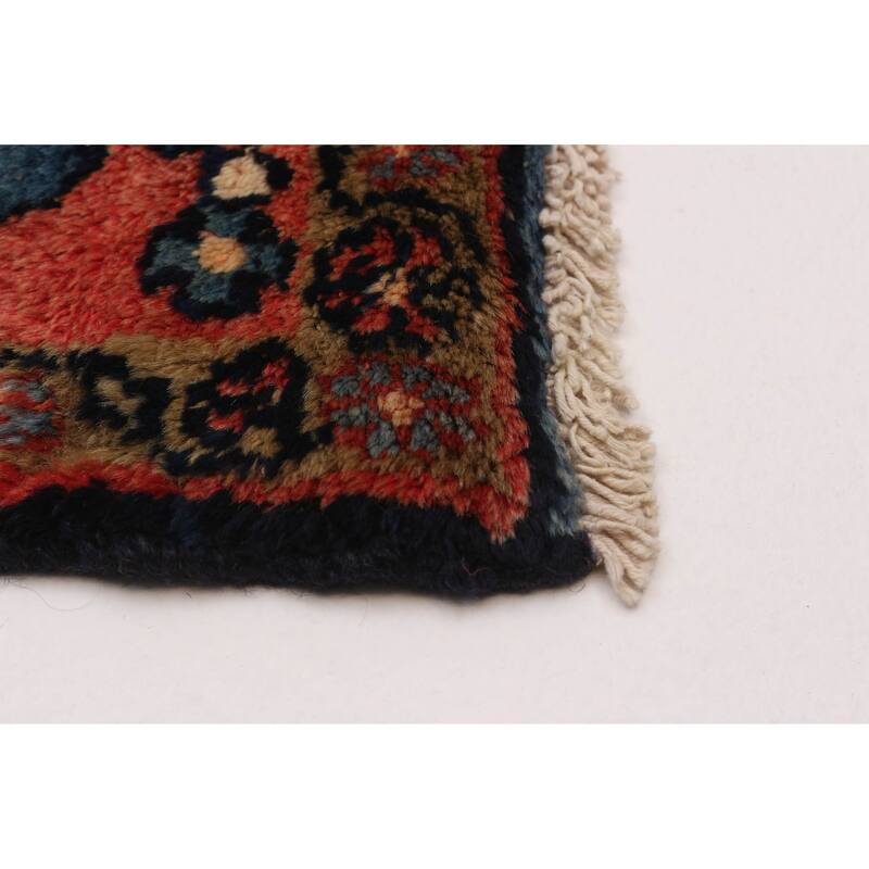 ECARPETGALLERY Hand-knotted Andelz Navy Wool Rug - 4'1 x 6'5