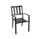 Patio Festival Outdoor Metal Stackable Dining Chair (4-Pack)