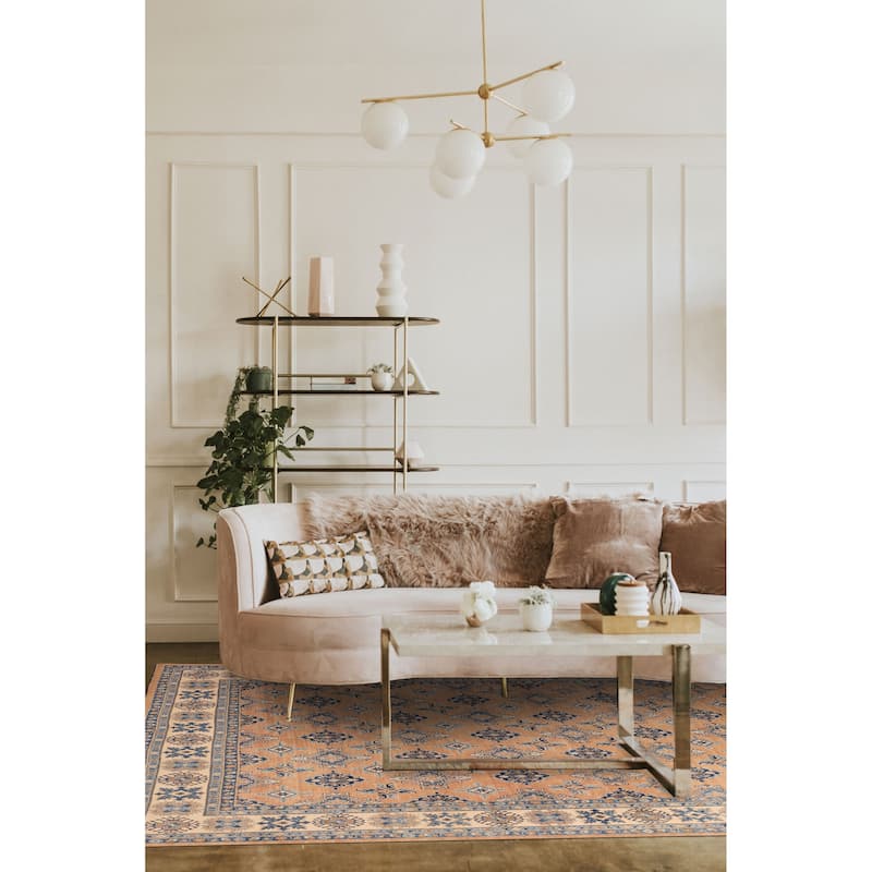 ECARPETGALLERY Hand-knotted Finest Ghazni Copper Wool Rug - 10'0 x 13'10